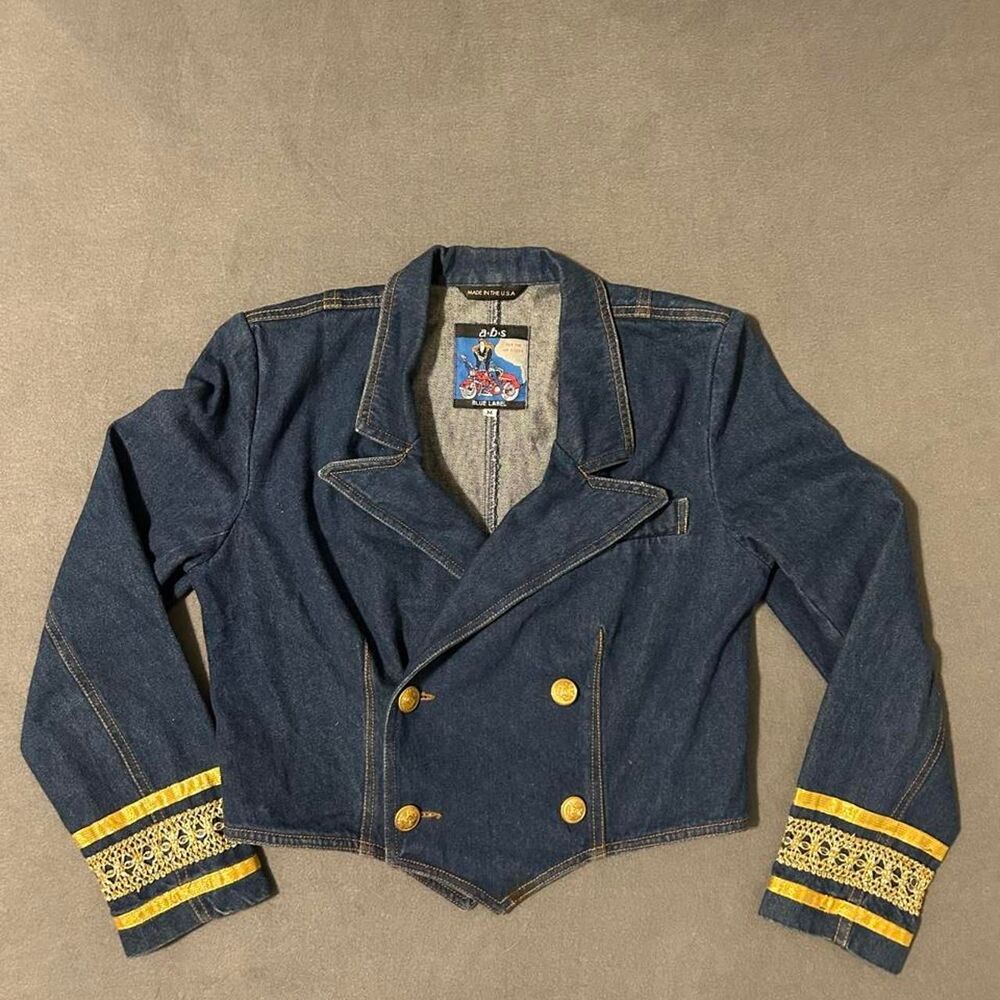 Unbranded Women's Navy and Blue Jacket